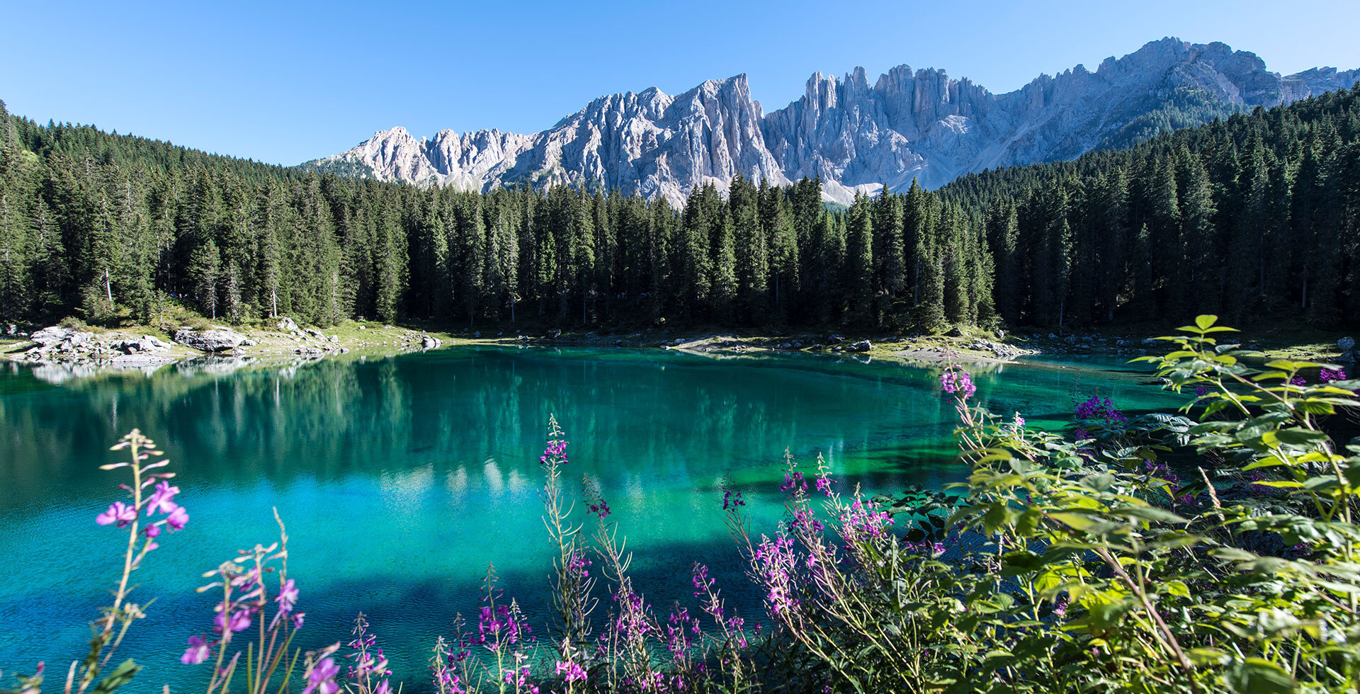 Lago di Carezza in Alto Adige