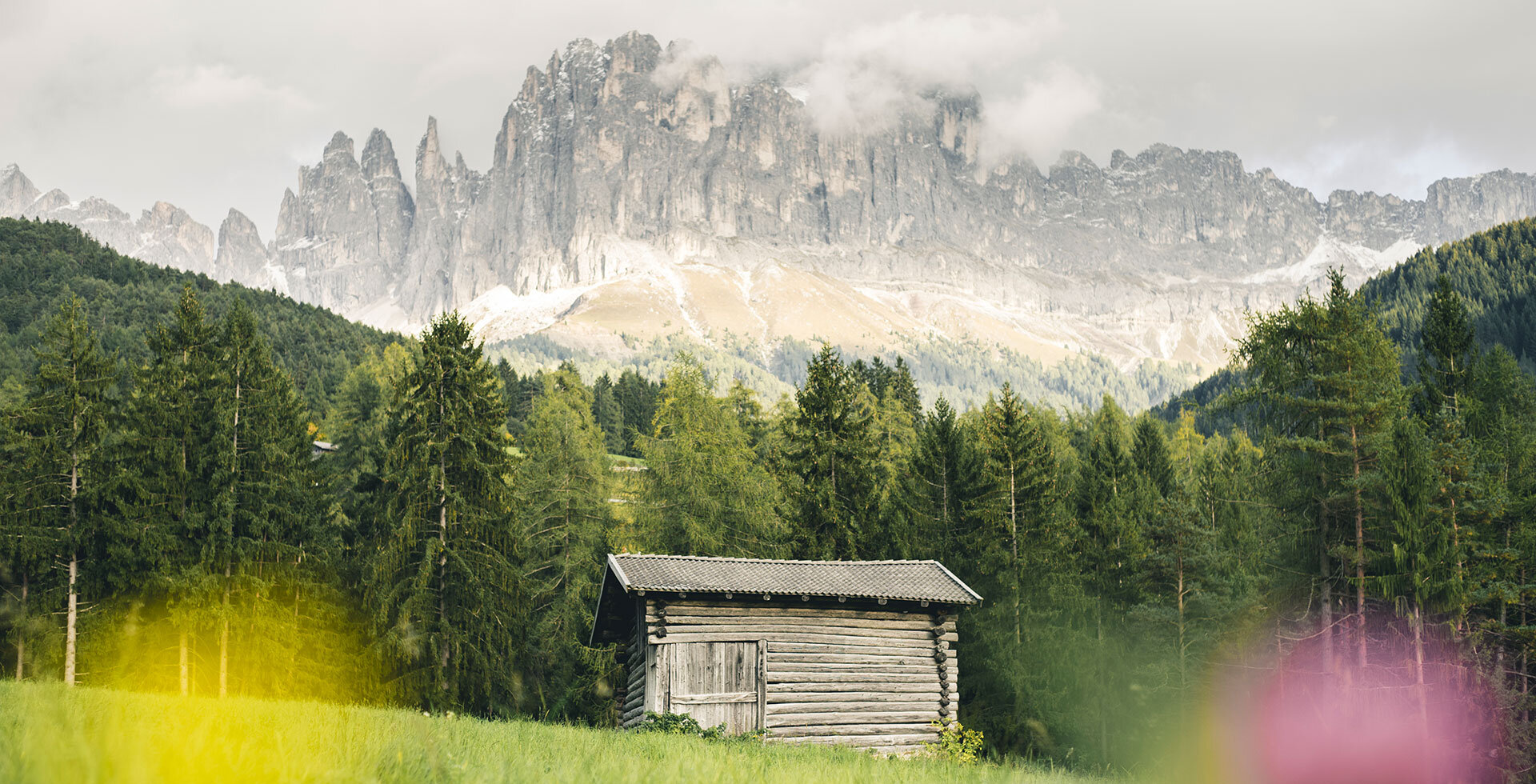 Almhütte Rosengarten Latemar Eggental