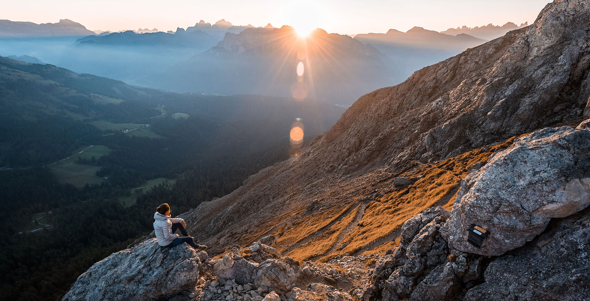 Wandern Rosengarten Latemar Südtirol