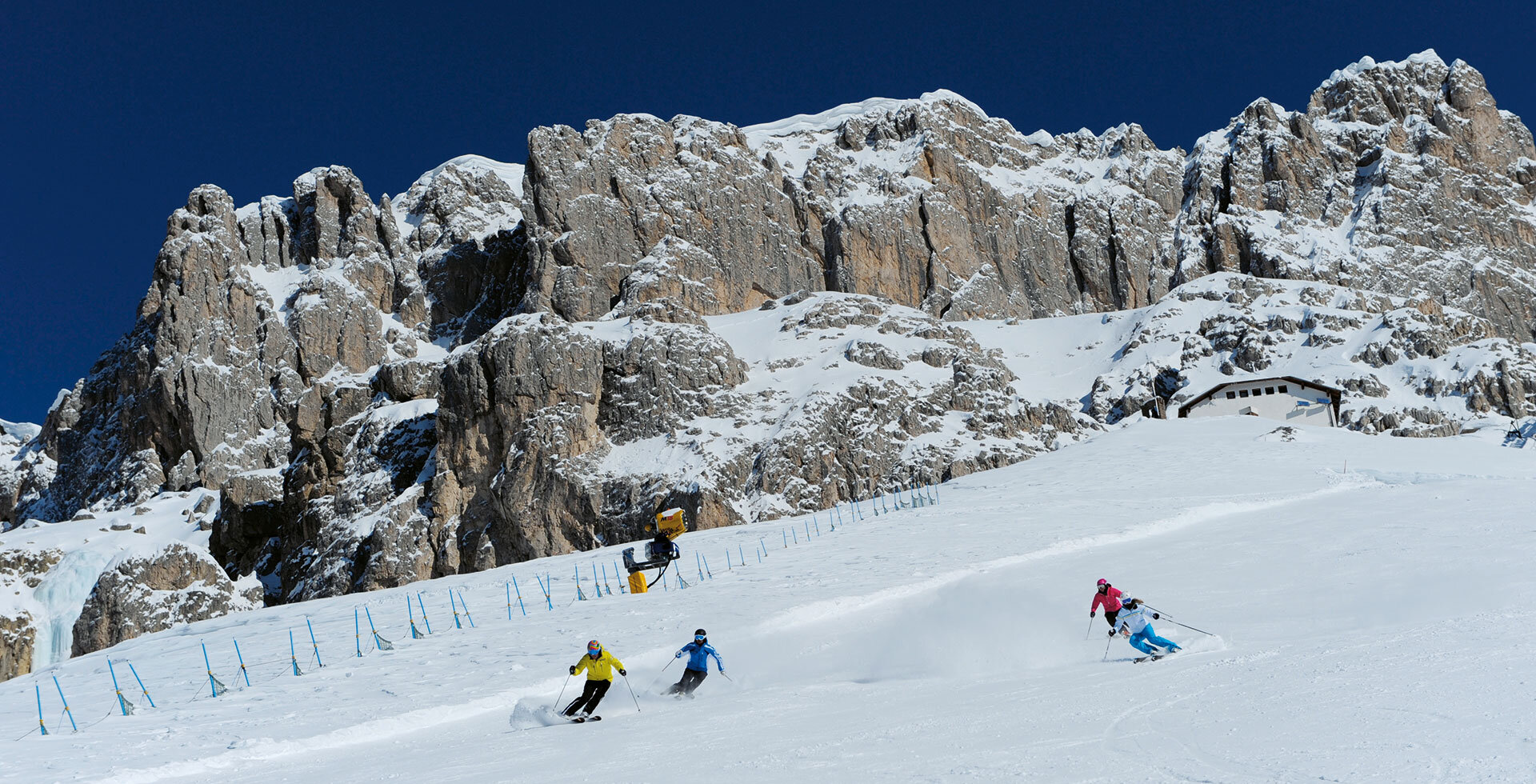 Südtirol Carezza skifahren