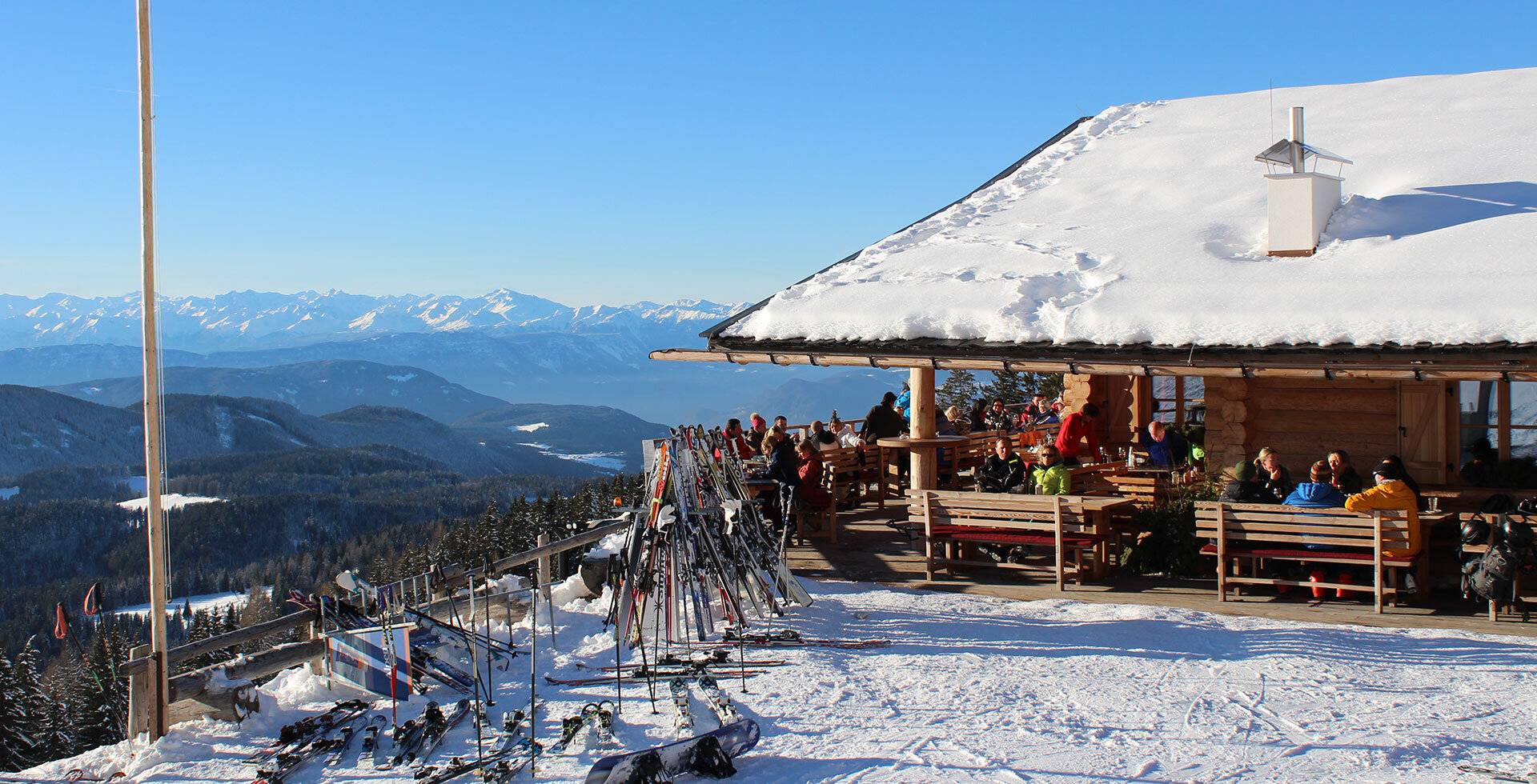 Almhütte Rosengarten Latemar Eggental