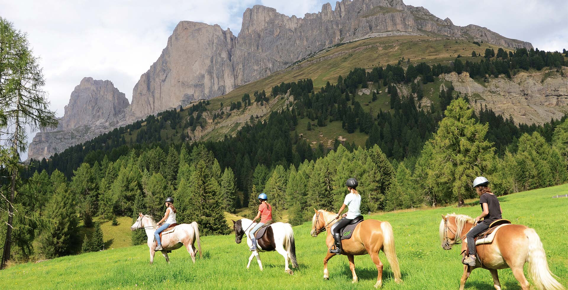 Carezza andare a cavallo Catinaccio