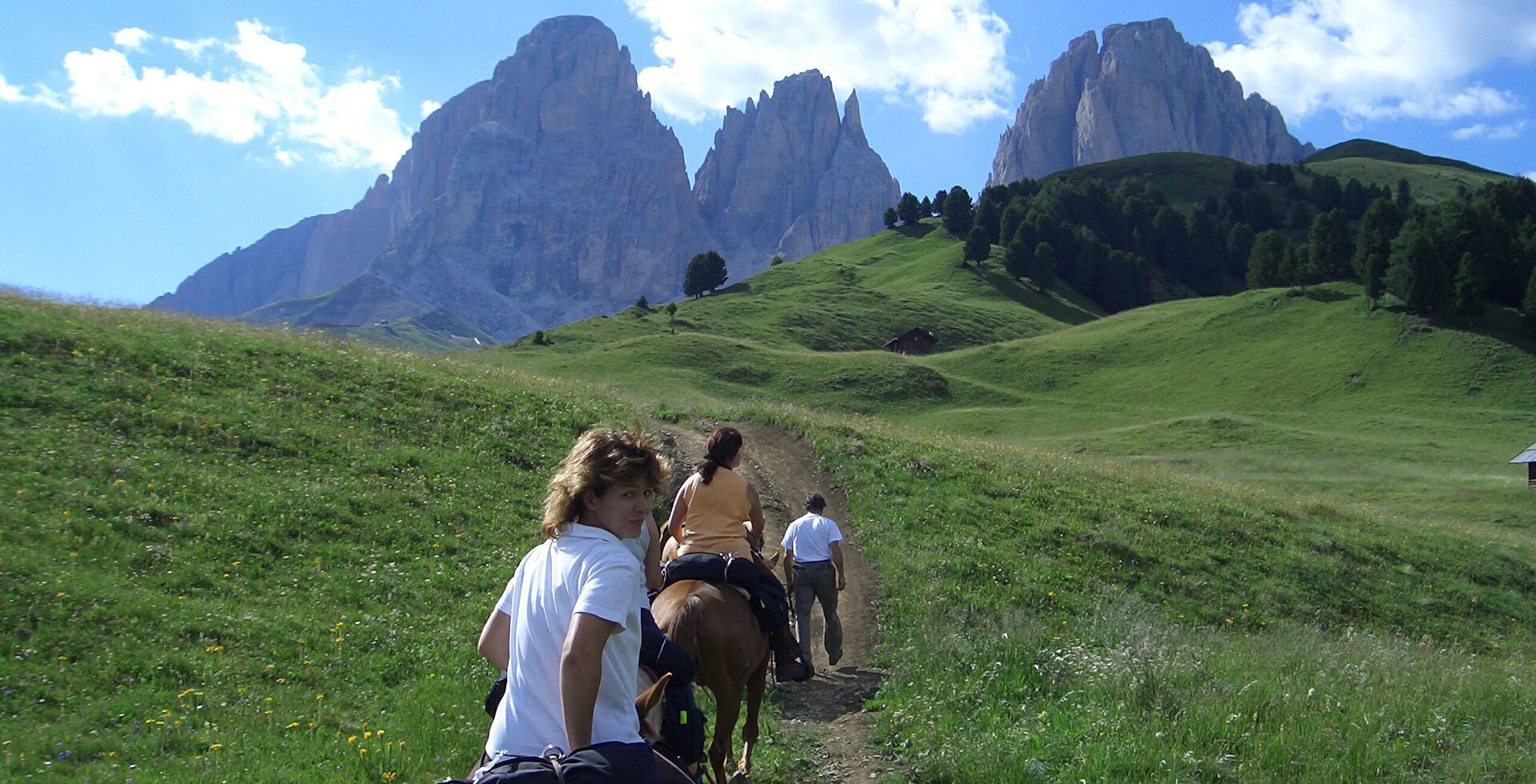 Dolomiten Eggental reiten